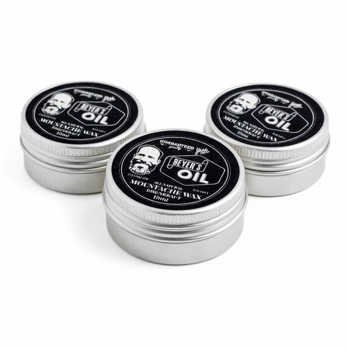 Beyer’s Oil Moustache Wax Bartwichse Sparpack